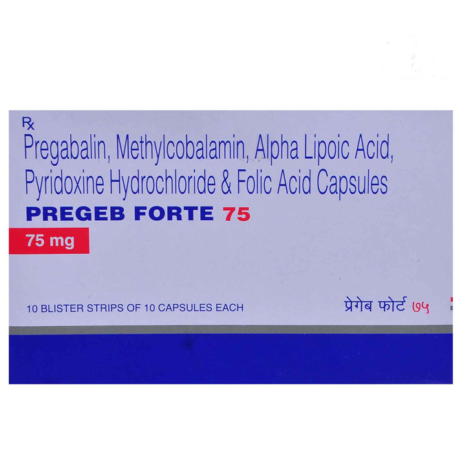 Pregeb Forte 75 Capsule