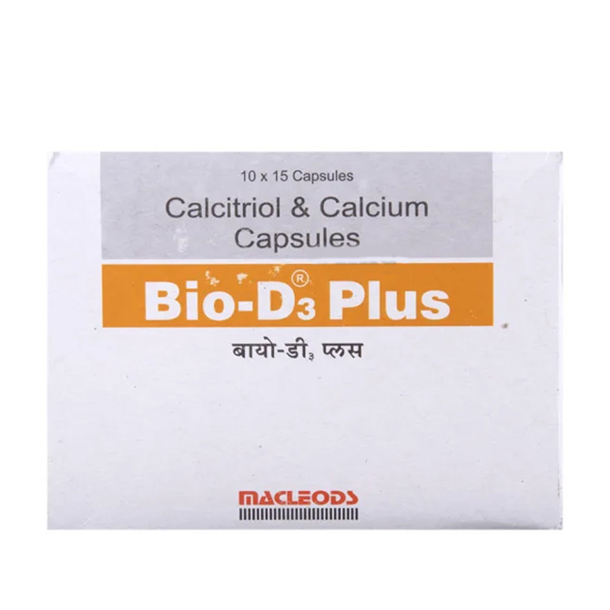 Bio-D3 Plus Soft Gelatin Capsule