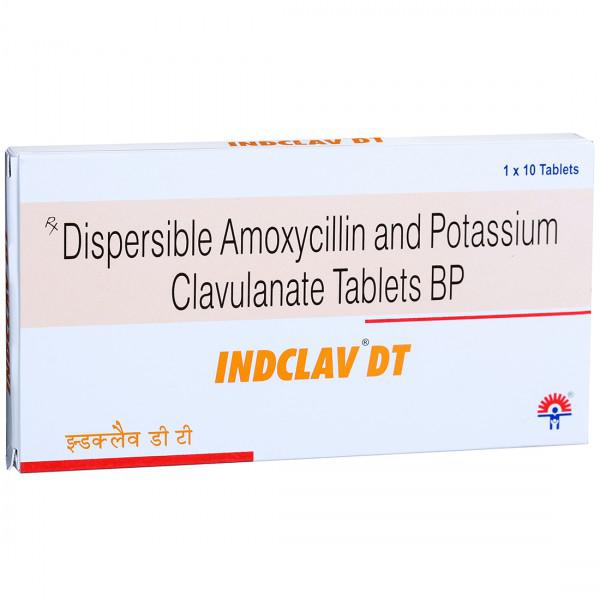 Indclav 200mg/28.5mg Tablet DT