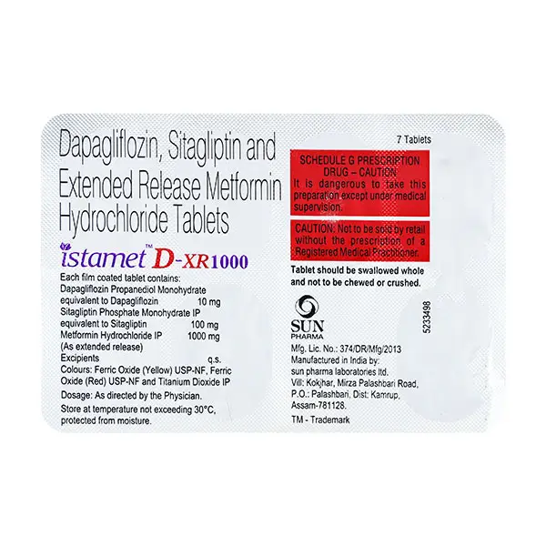 Istamet D XR 1000 Tablet