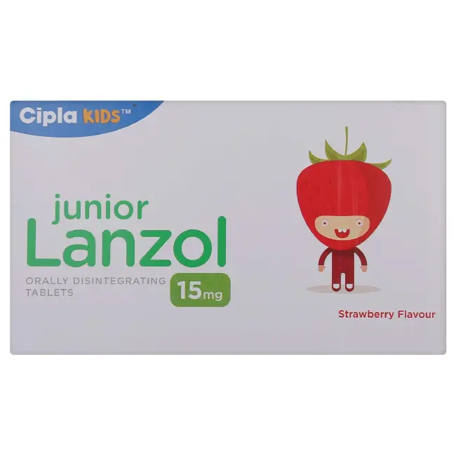 Junior Lanzol 15mg Tablet DT