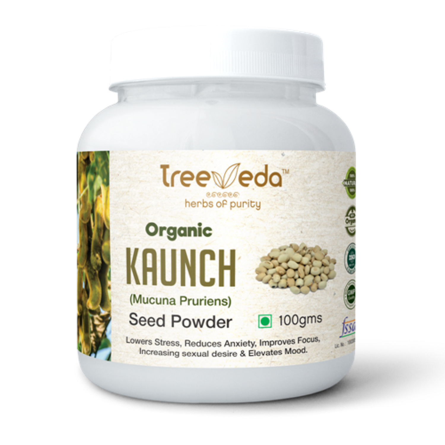 Treeveda Kaunch Seed Powder