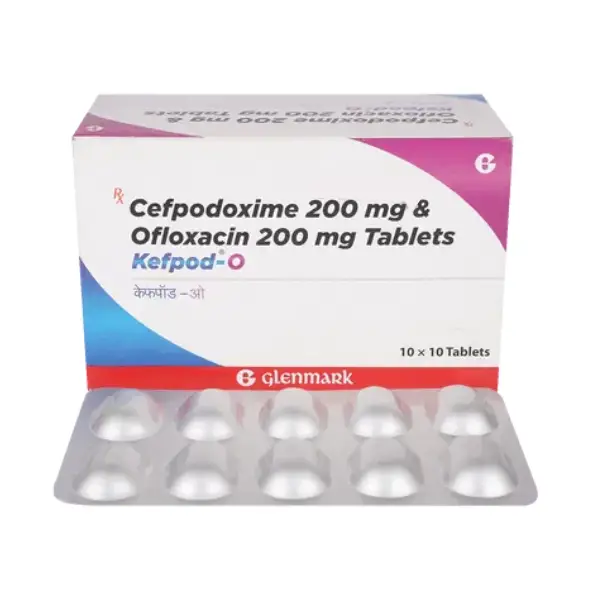 Kefpod O 200 mg/200 mg Tablet