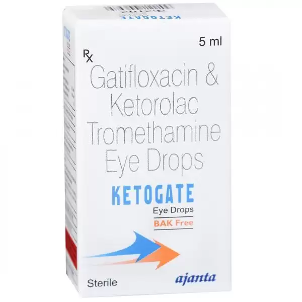 Ketogate Eye Drop BAK Free