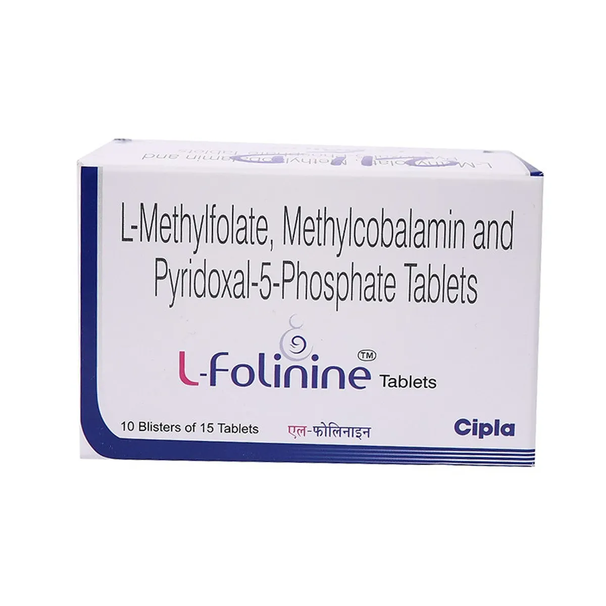 L-Folinine Tablet with L-Methylfolate, Mecobalamin & Pyridoxal-5-Phosphate