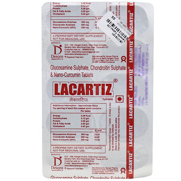 Lacartiz tablet