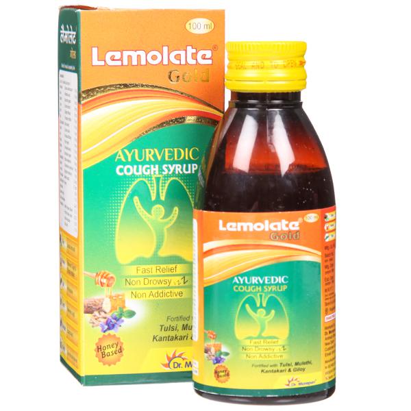 Lemolate Gold Ayurvedic Cough Syrup