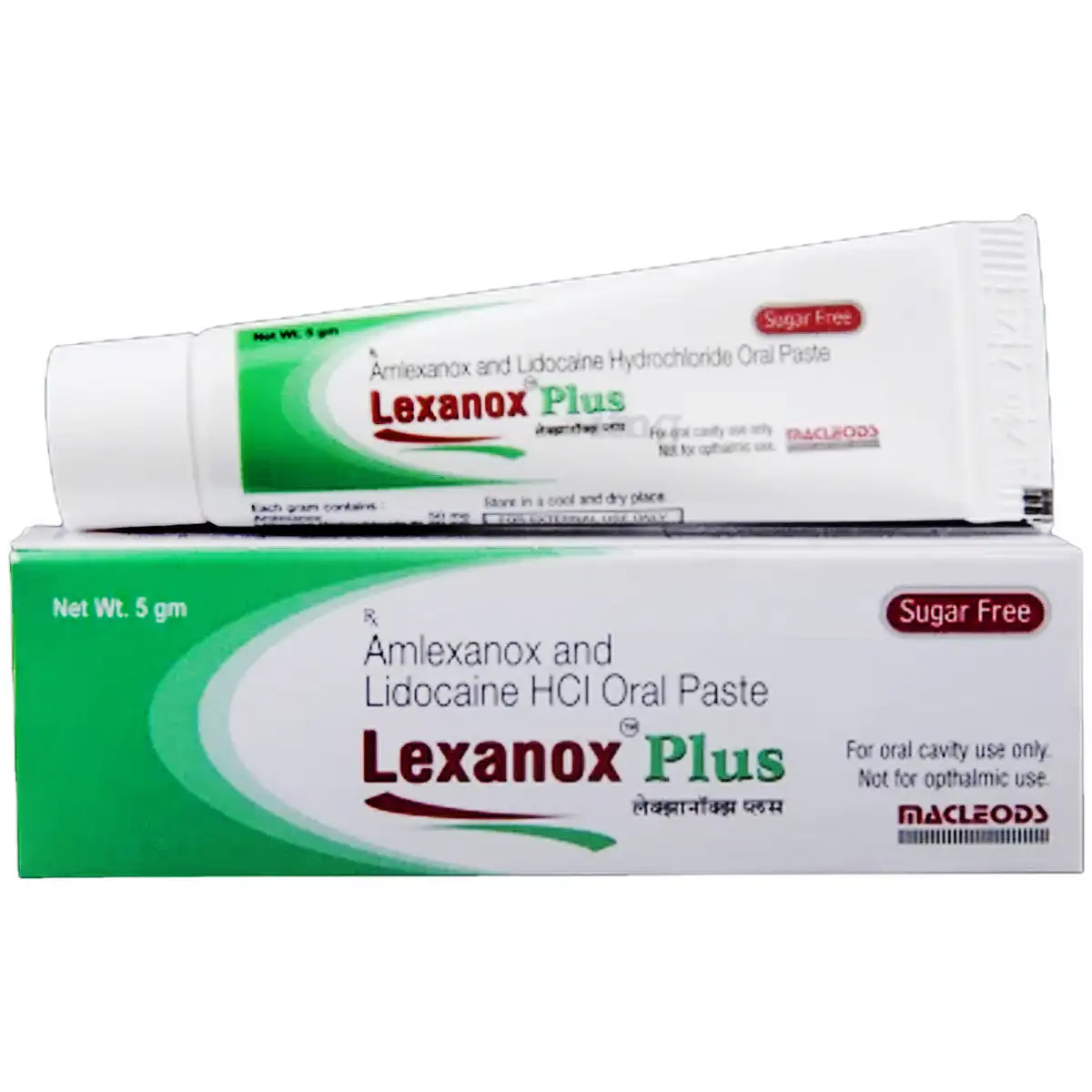 Lexanox Plus Oral Paste Sugar Free