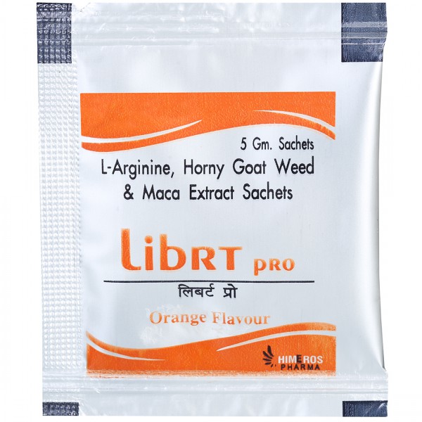 Librt Pro Orange Flavour Sachet 5 gm