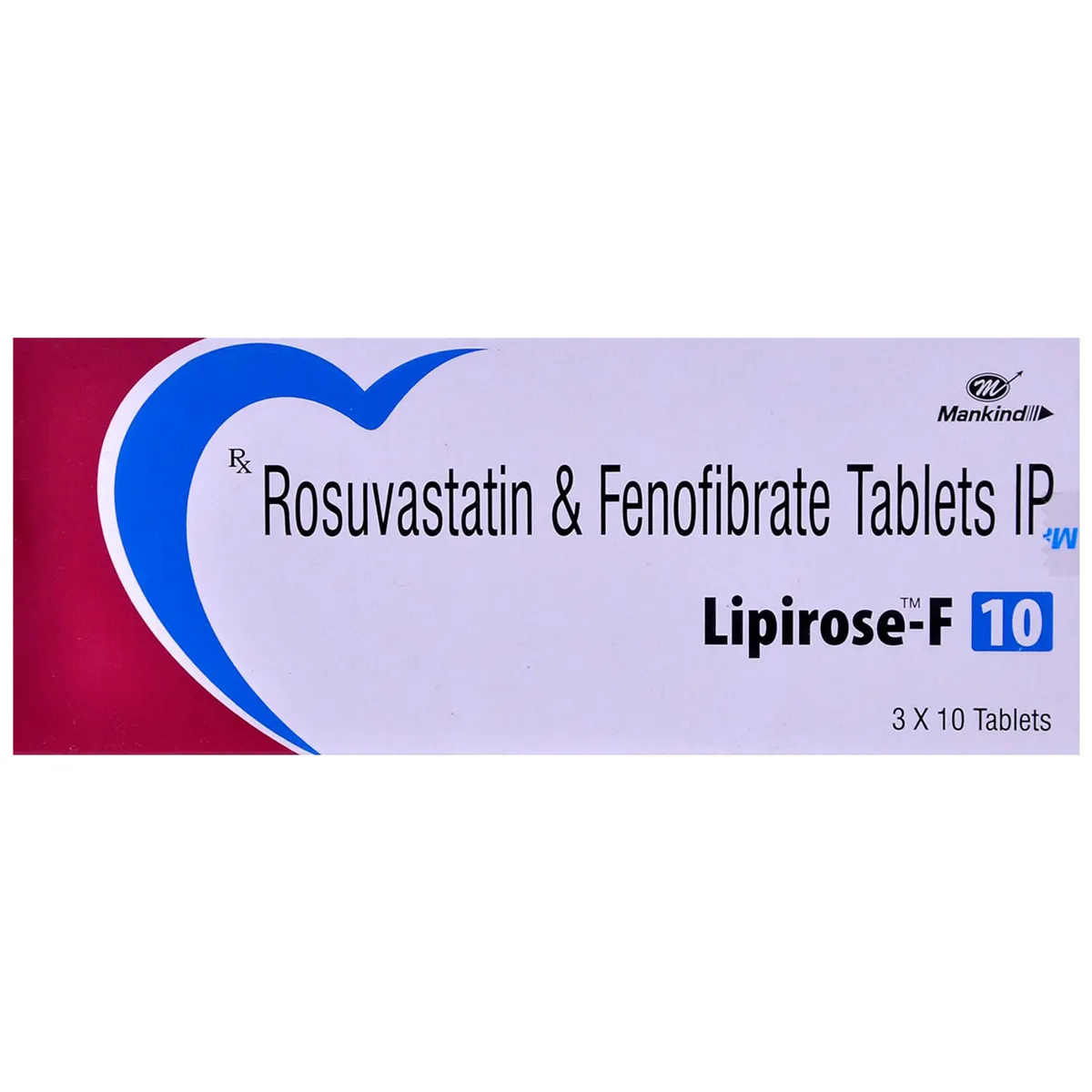 Lipirose-F 10 Tablet