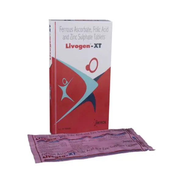 Livogen-XT Tablet with Iron, Folic Acid & Zinc