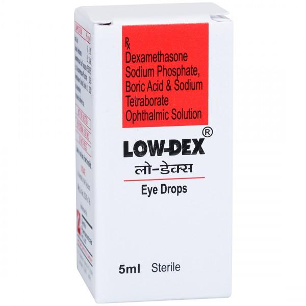 Low-Dex Eye Drops