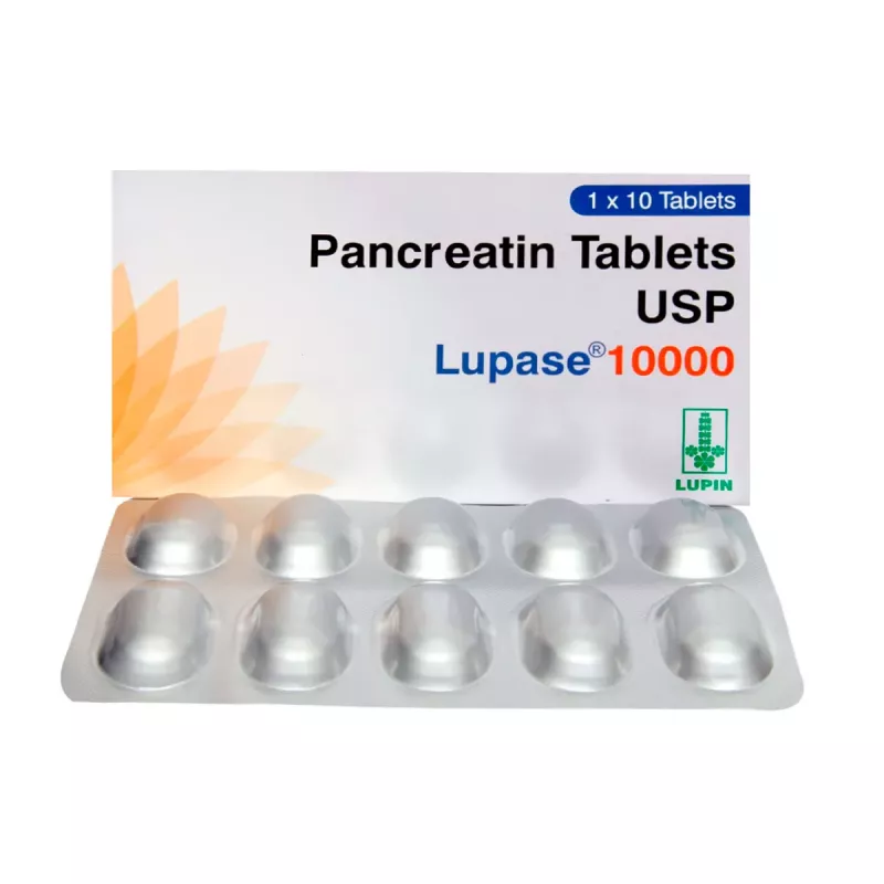 Lupase 10000 Tablet