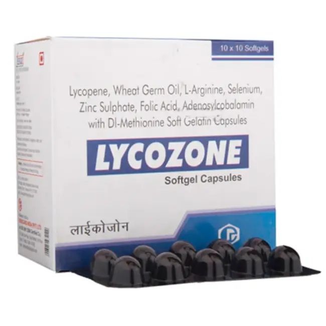 Lycozone Soft Gelatin Capsule