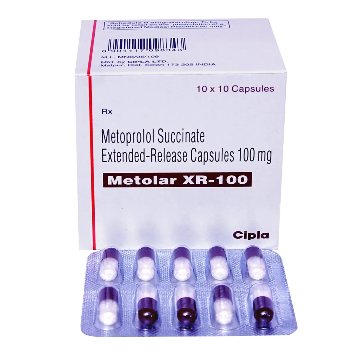 Metolar XR 100 Capsule