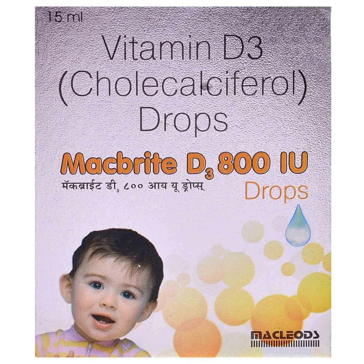 Macbrite D3 800IU Drop