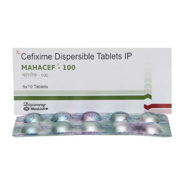 Mahacef 100 mg Tablet