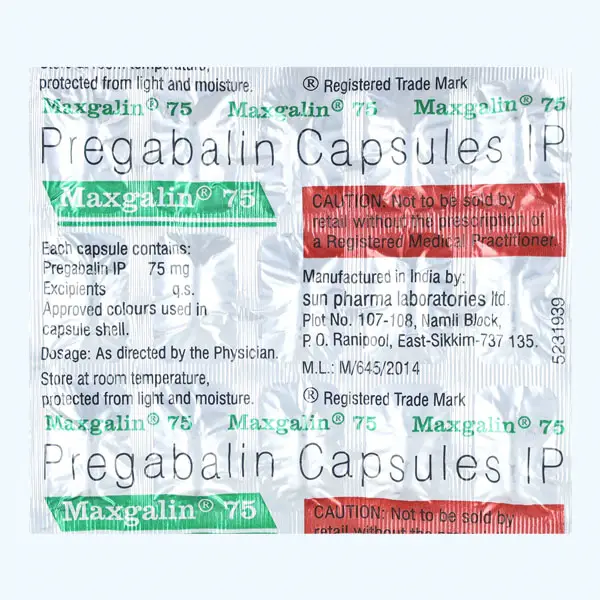 Maxgalin 75 Capsule