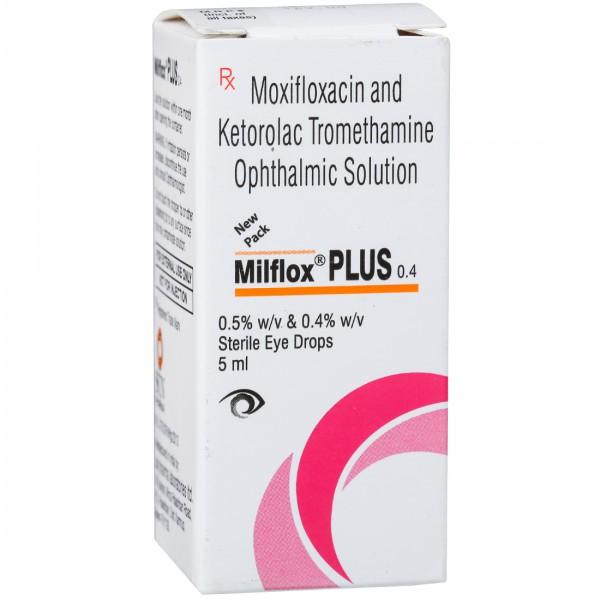 Milflox Plus 0.4 Sterlie Eye Drops