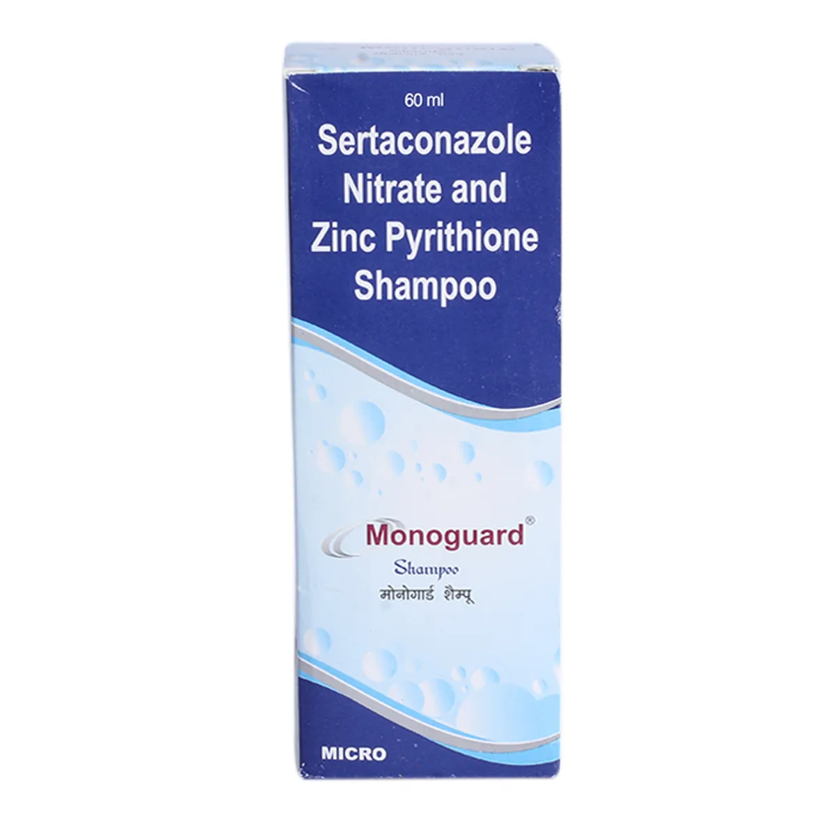 Monoguard Sertaconazole & Zinc Pyrithione Shampoo | Fights Dandruff