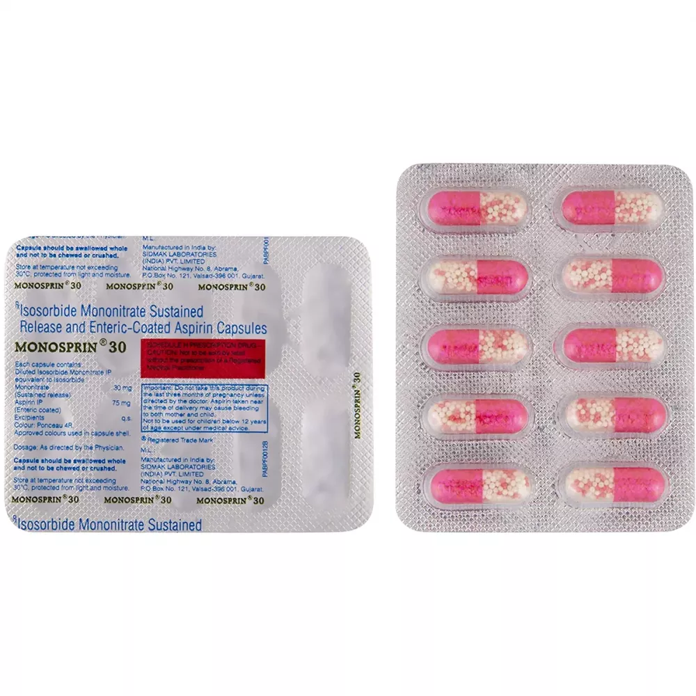 Monosprin 30 Capsule SR