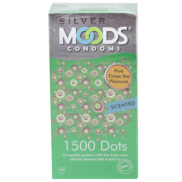 MOODS Silver 1500 Dots Condom