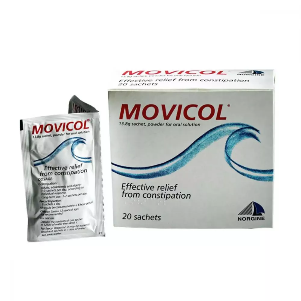 Movicol Powder for Oral Solution | Eases Constipation