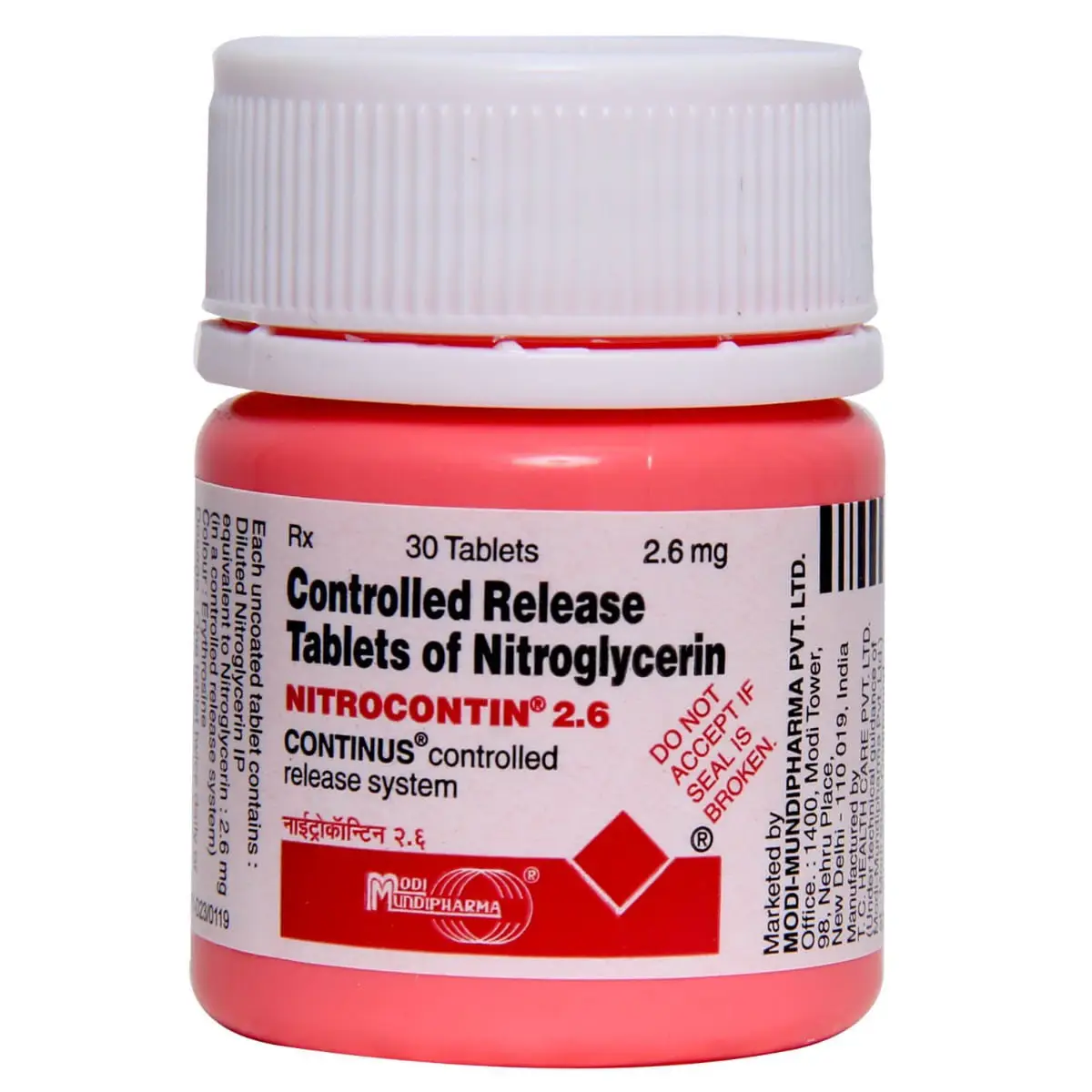 Nitrocontin 2.6 Tablet CR