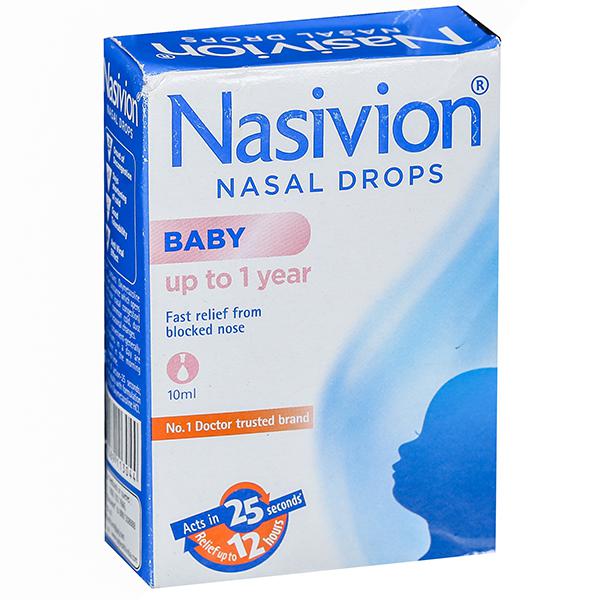 Nasivion Mini 0.01% Nasal Drops