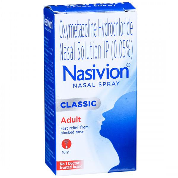 Nasivion Classic Adult 0.05% Nasal Spray