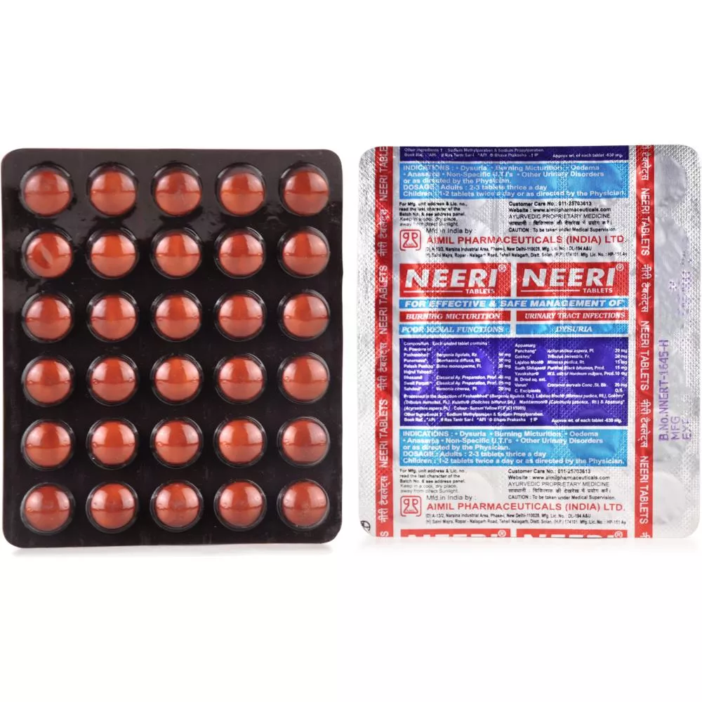 Neeri Tablet for Urinary Tract Health