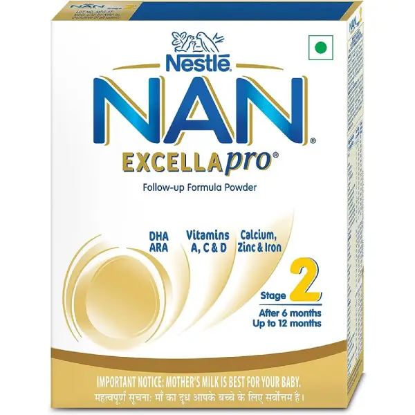 Nestle Nan Excellapro 2 Follow-Up Formula with Vitamins, DHA, ARA, Calcium & Iron | Powder