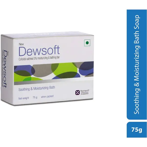 New Dewsoft with 5% Colloidal Oatmeal | Soothing & Moisturising Bar