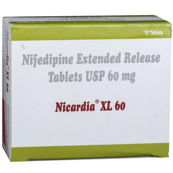 Nicardia XL 60 Tablet