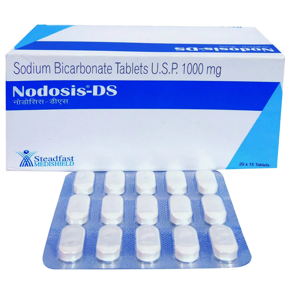 Nodosis-DS 1000mg Sodium Bicarbonate Tablet