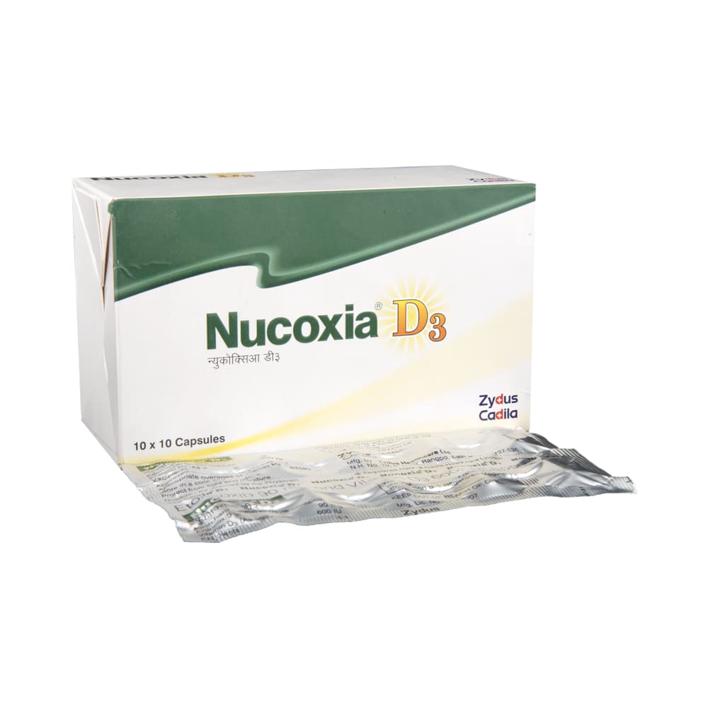 Nucoxia D3 Capsule