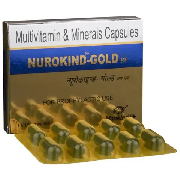 Nurokind -Gold RF Multivitamin & Mineral Capsule