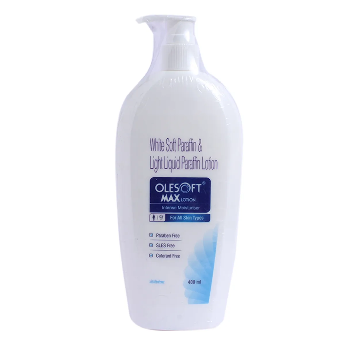 Olesoft Max Intense Moisturiser Lotion with Soft Paraffin & Light Liquid Paraffin | Paraben, SLES & Colourant-Free | Derma Care | For All Skin Types