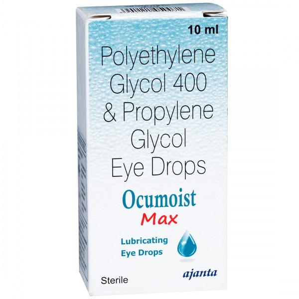 Ocumoist Max Polyethylene Glycol 400 & Propylene Glycol Lubricating Eye Drop