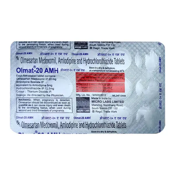 Olmat 20 AMH Tablet