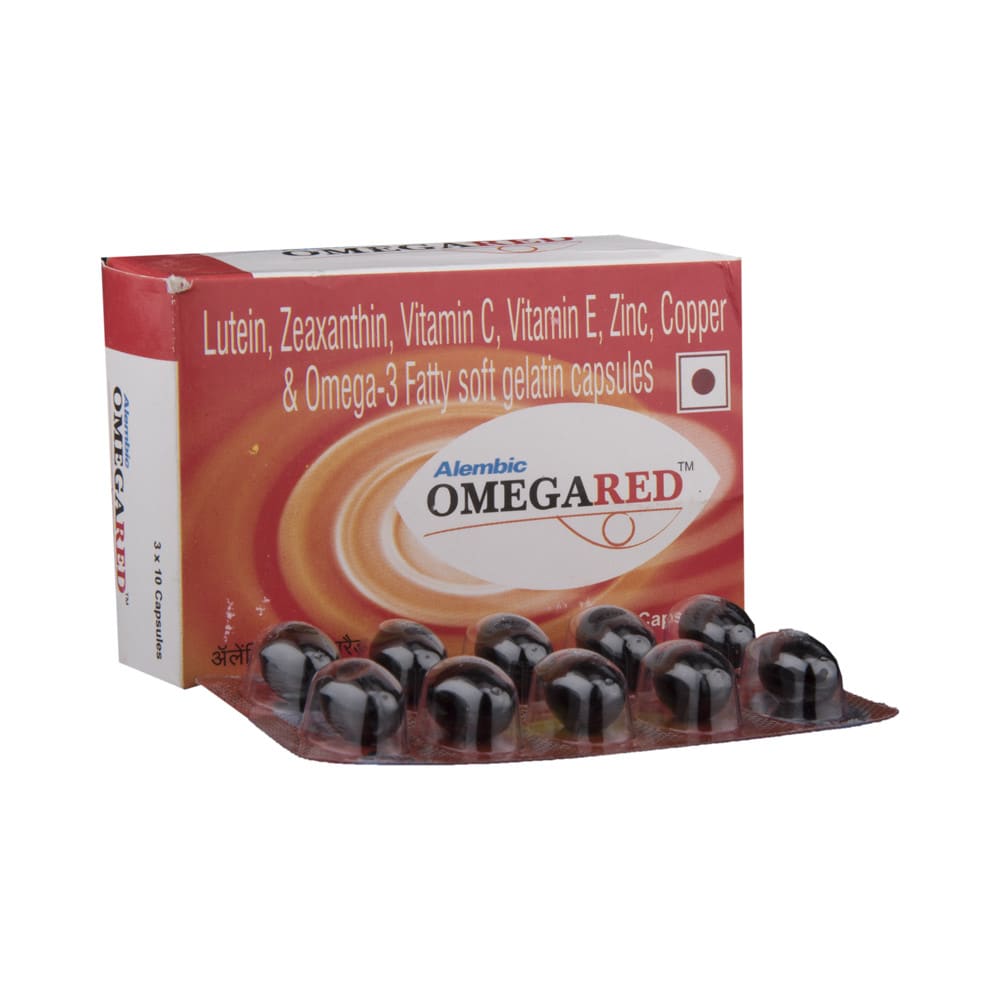 Omegared Soft Gelatin Capsule