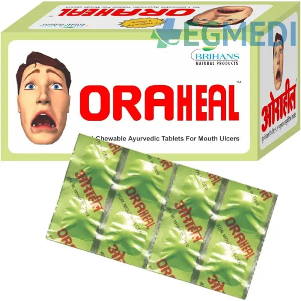 Oraheal Mouth Ulcer Chewable Tablet (8 Each)