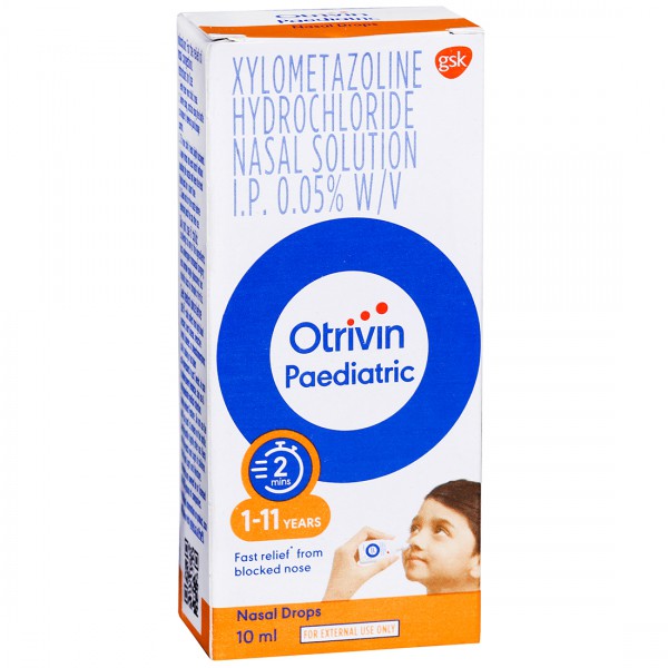 Otrivin Moisturising Paediatric Nasal Drops