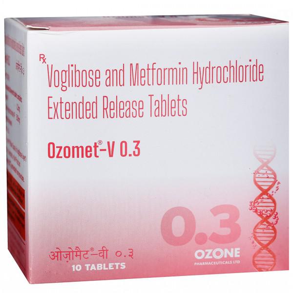 Ozomet V 500mg/0.3mg Tablet