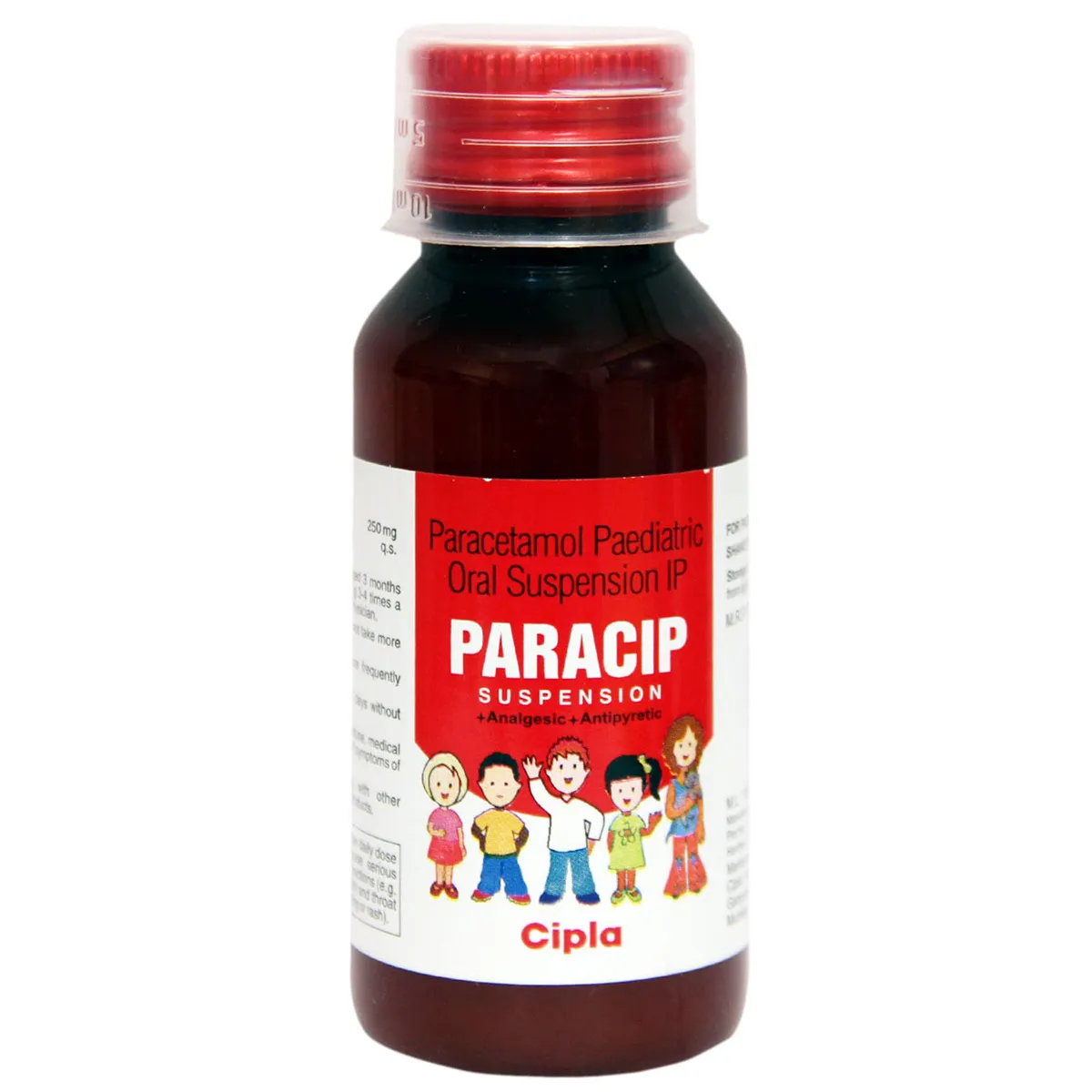 Paracip Suspension 60ml for Fever & Pain Management