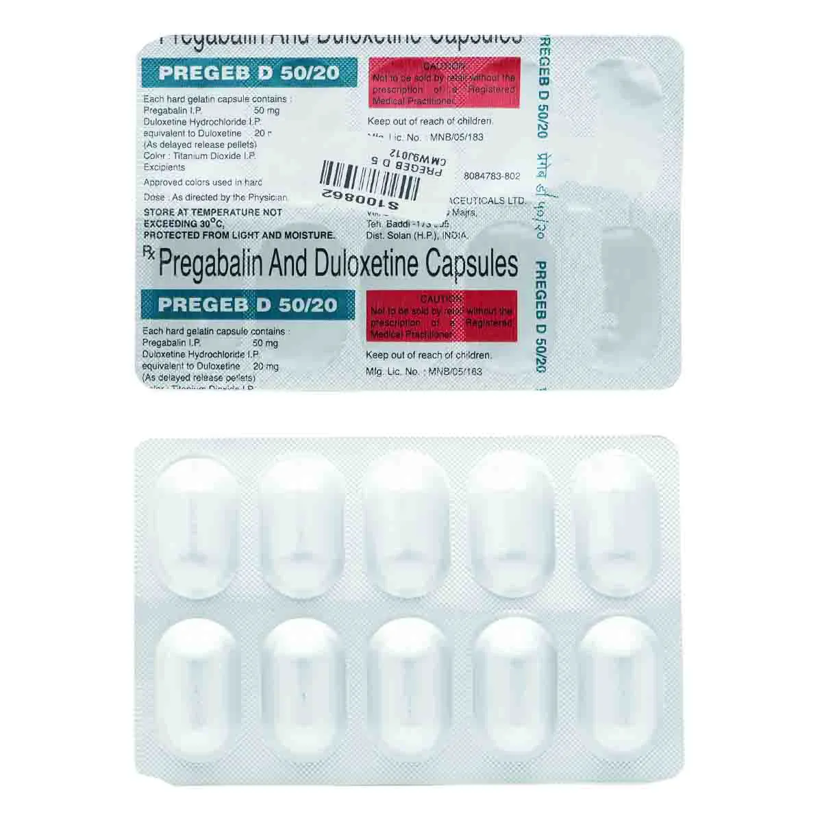 Pregeb D 50/20 Capsule