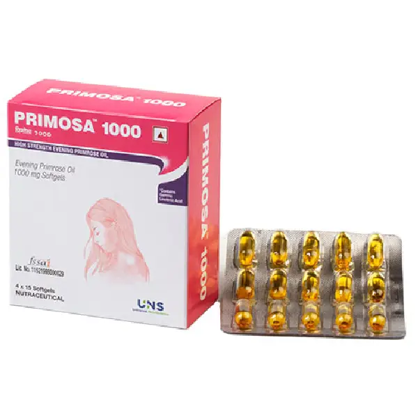 Primosa 1000 Evening Primrose Oil Softgel