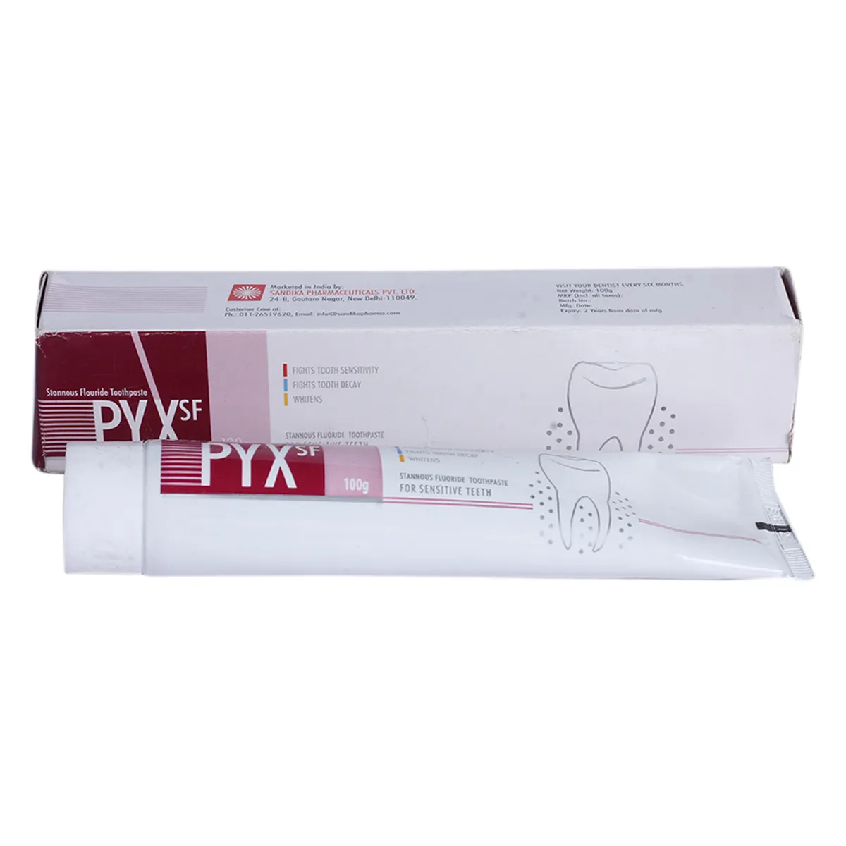 Pyx SF Stannous Fluoride Toothpaste | For Sensitive Teeth