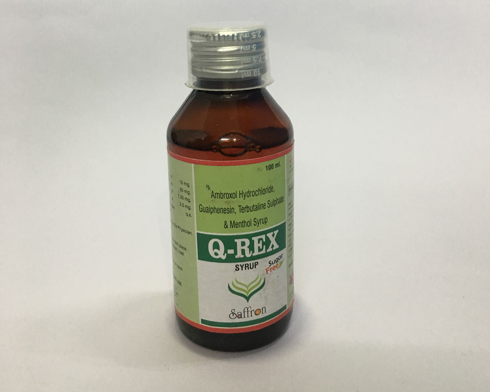 Q-Rex Syrup Sugar Free