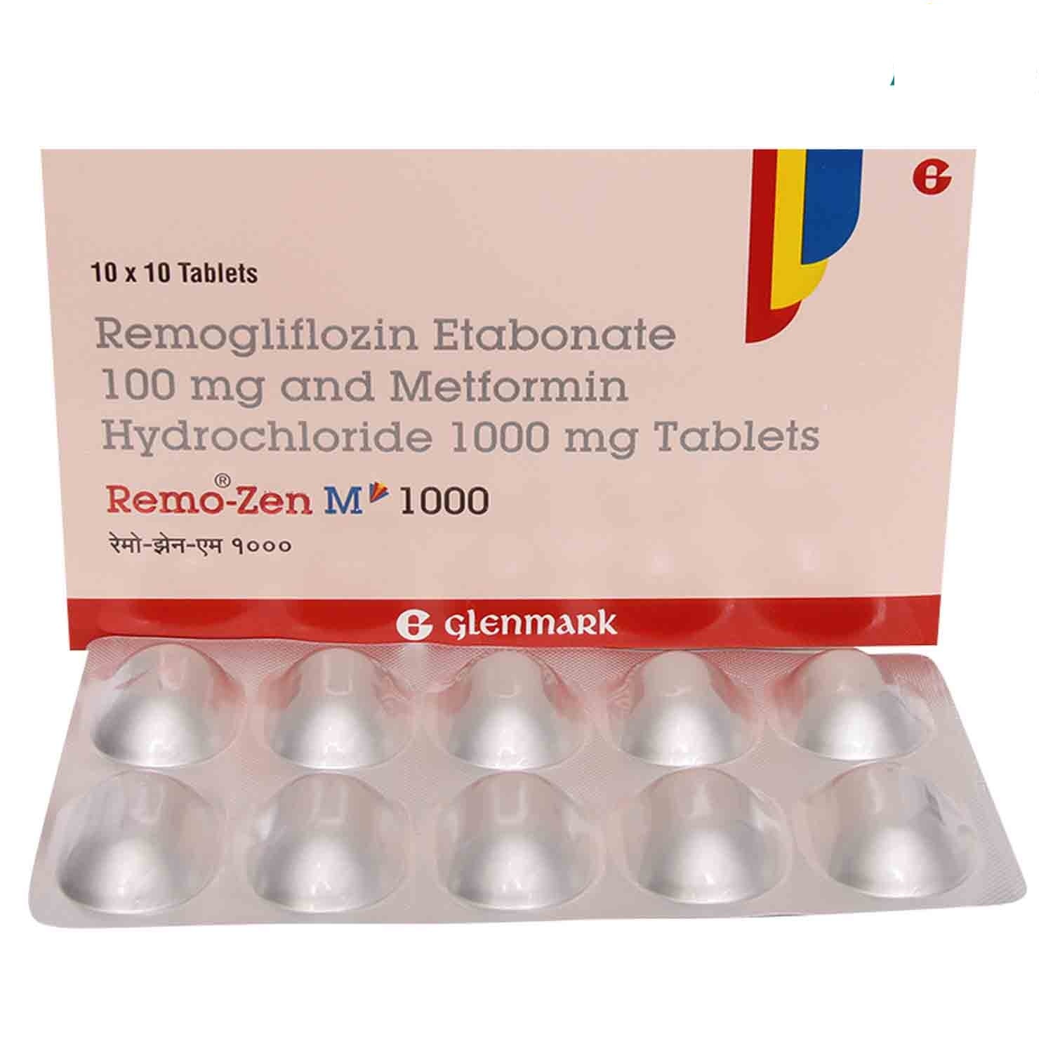 Remo M 100mg/1000mg Tablet